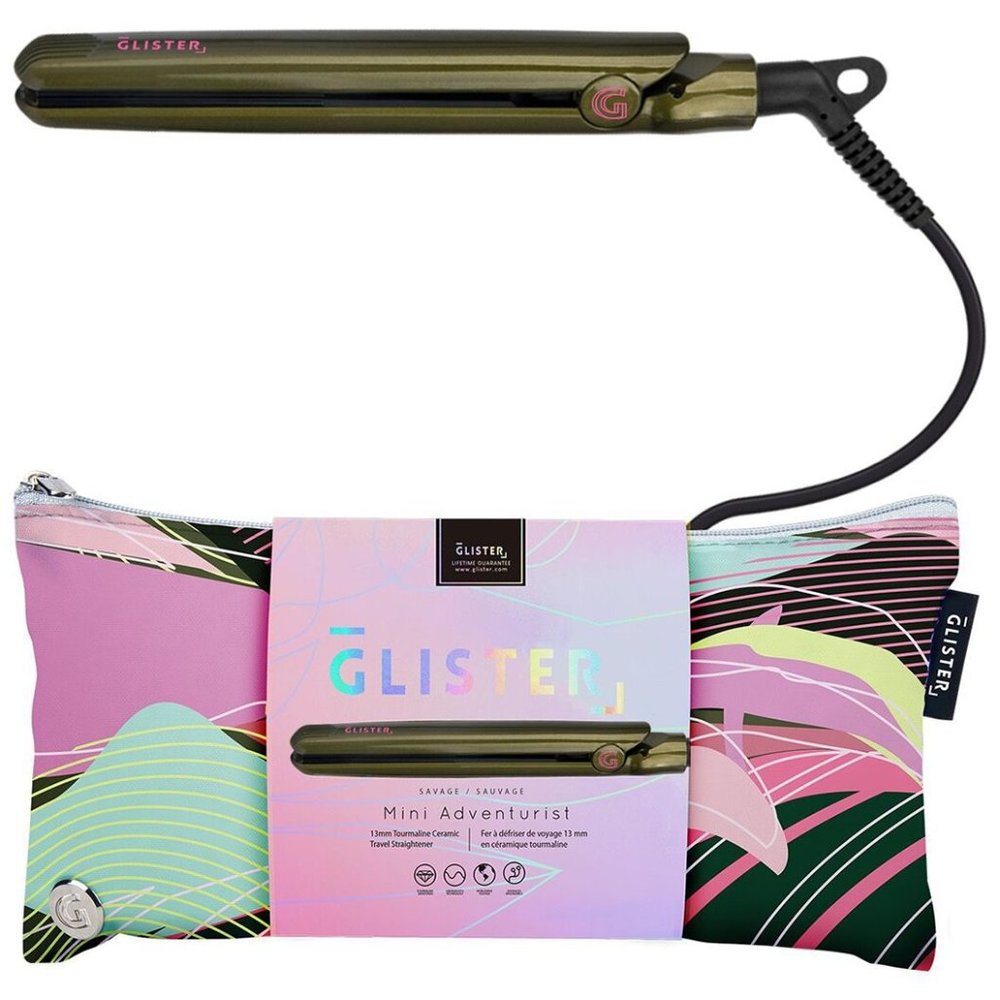 Mini Adventurist Flat Iron (with Designer Travel Pouch)